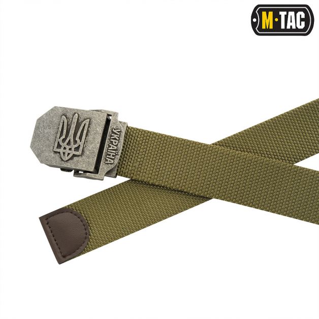 M-Tac ремень с Тризубом (тип 2) Olive