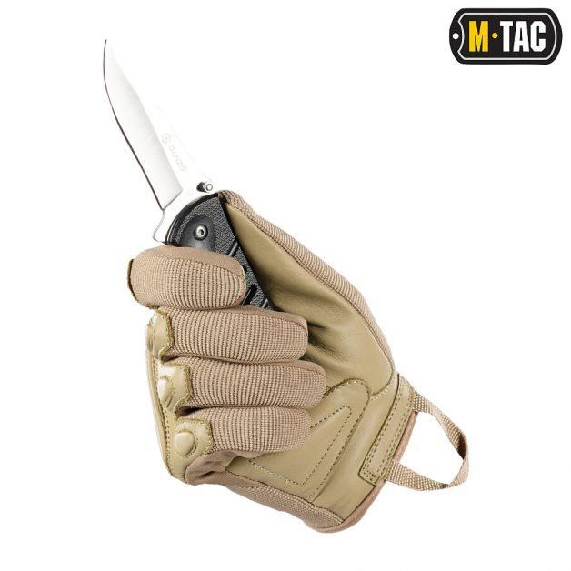 M-Tac перчатки Assault Tactical Mk.2 Khaki