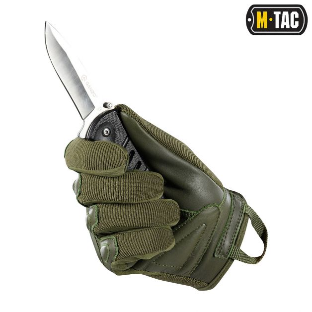 M-Tac перчатки Assault Tactical Mk.2 Olive