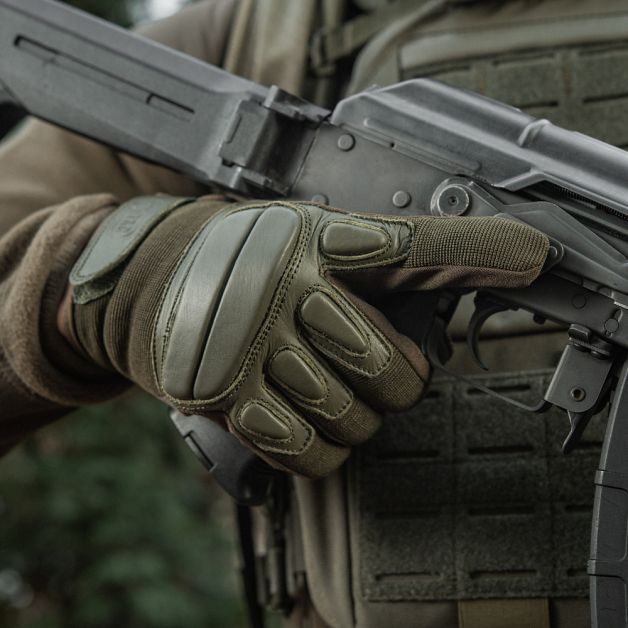 M-Tac перчатки Assault Tactical Mk.2 Olive