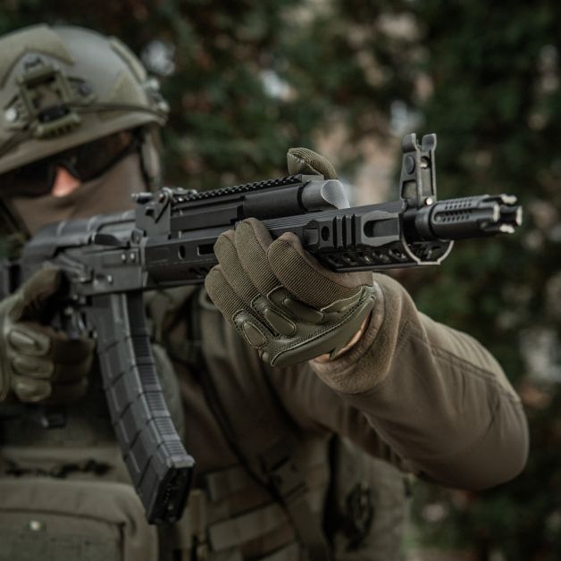 M-Tac перчатки Assault Tactical Mk.2 Olive
