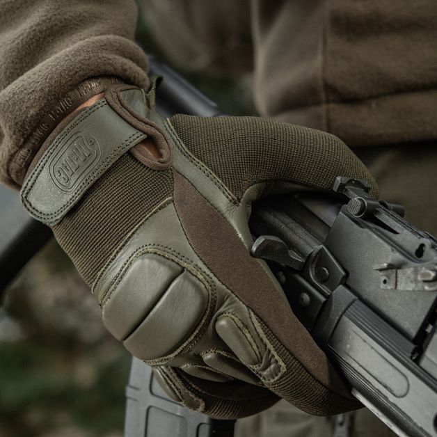 M-Tac перчатки Assault Tactical Mk.2 Olive
