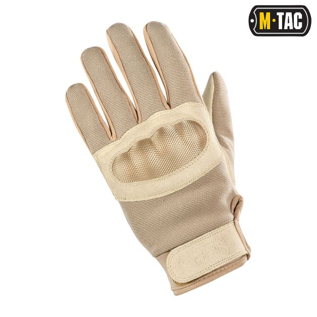 M-Tac перчатки Assault Tactical Mk.3 Khaki