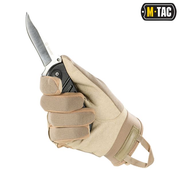 M-Tac перчатки Assault Tactical Mk.3 Khaki