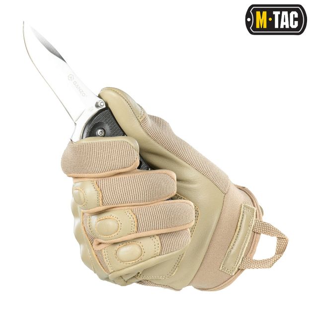 M-Tac перчатки Assault Tactical Mk.4 Khaki
