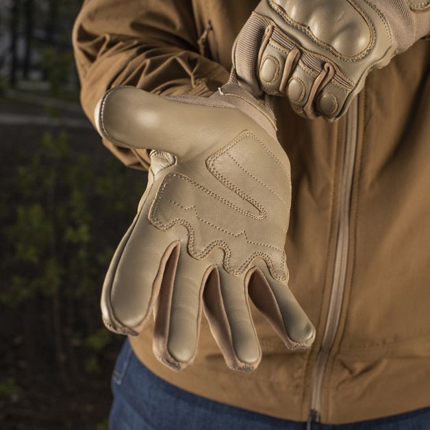 M-Tac перчатки Assault Tactical Mk.4 Khaki
