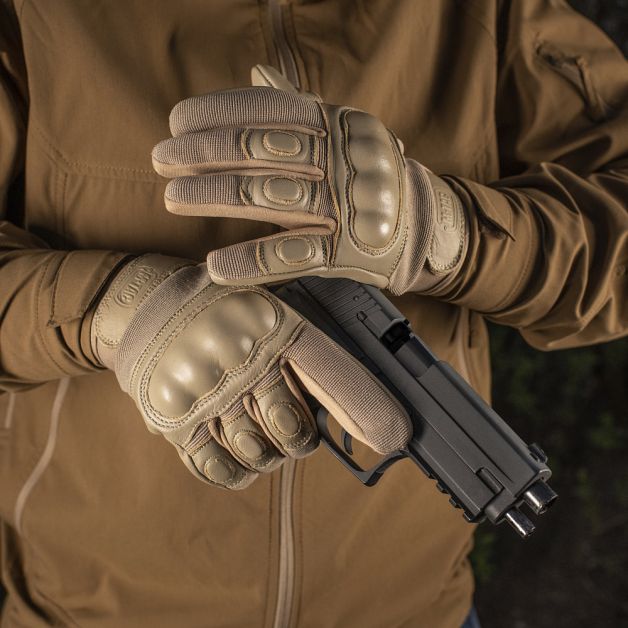 M-Tac перчатки Assault Tactical Mk.4 Khaki