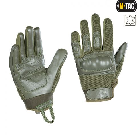 M-Tac перчатки Assault Tactical Mk.4 Olive