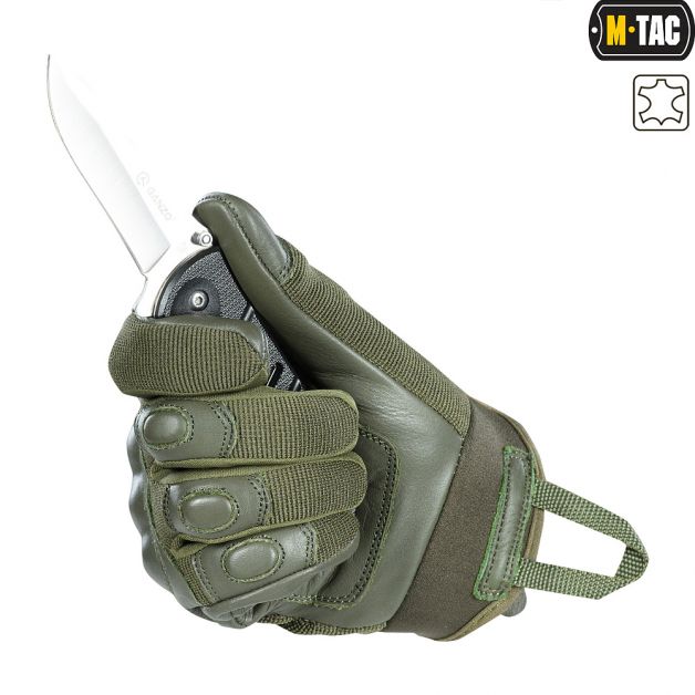 M-Tac перчатки Assault Tactical Mk.4 Olive