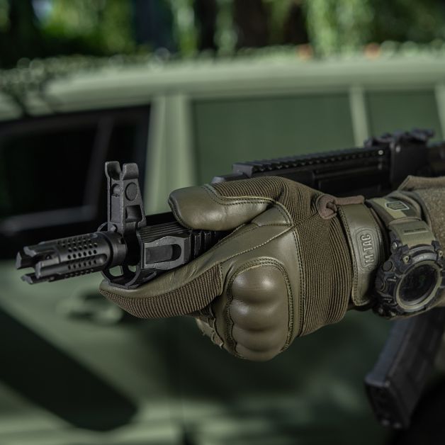 M-Tac перчатки Assault Tactical Mk.4 Olive
