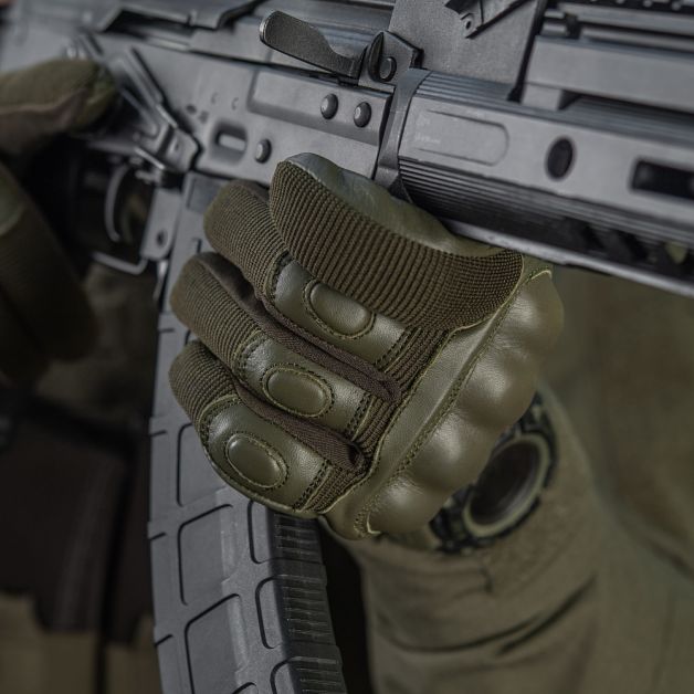 M-Tac перчатки Assault Tactical Mk.4 Olive
