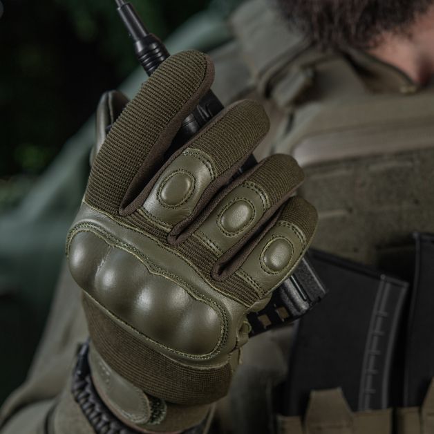 M-Tac перчатки Assault Tactical Mk.4 Olive