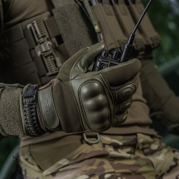 M-Tac перчатки Assault Tactical Mk.4 Olive