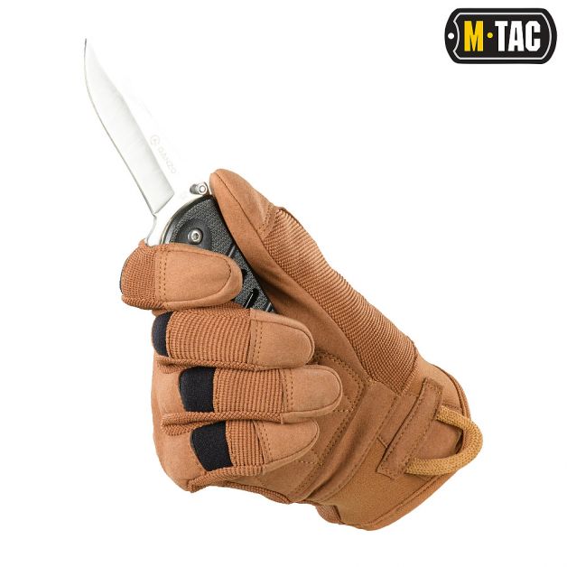 M-Tac перчатки Assault Tactical Mk.6 Coyote