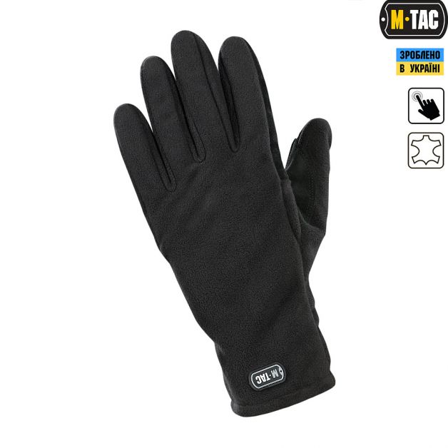 M-Tac перчатки Winter Tactical Windblock 380 Black