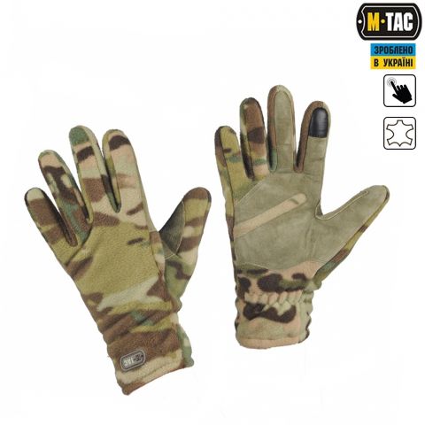 M-Tac перчатки Winter Tactical Windblock 380 Multicam
