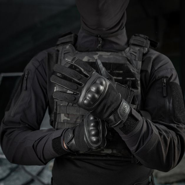 M-Tac перчатки Nomex Assault Tactical Mk.7 Black