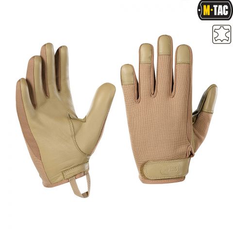 M-Tac перчатки Police Khaki