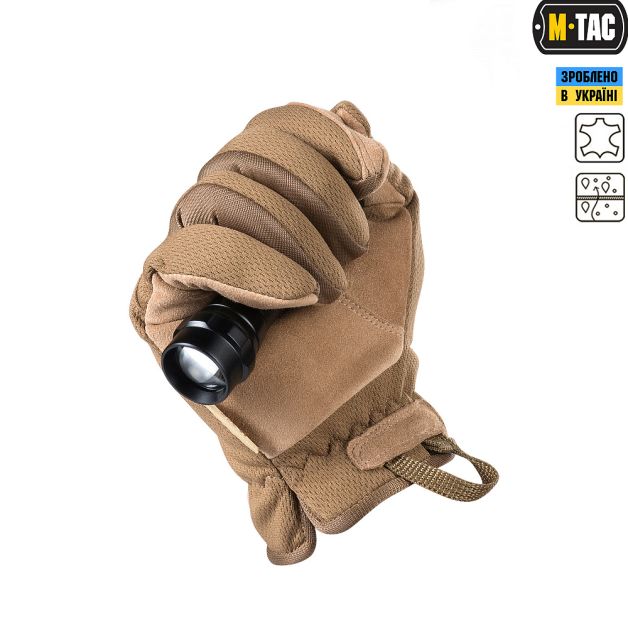 M-Tac перчатки Scout Tactical Coyote