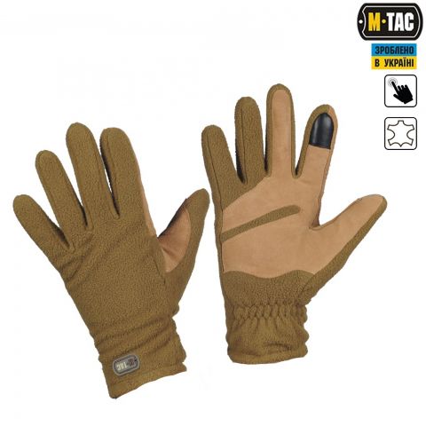 M-Tac перчатки Winter Tactical Coyote