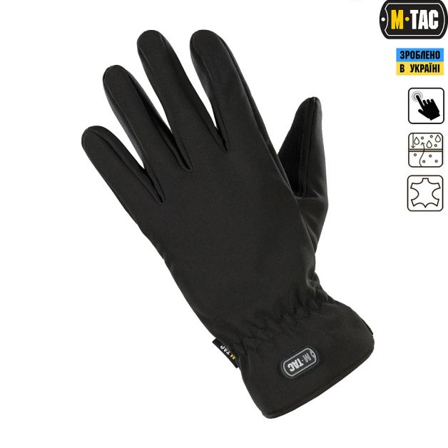 M-Tac перчатки Tactical Waterproof Black