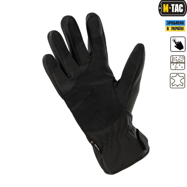 M-Tac перчатки Tactical Waterproof Black
