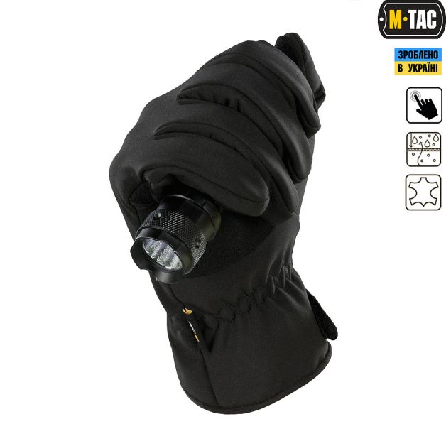 M-Tac перчатки Tactical Waterproof Black