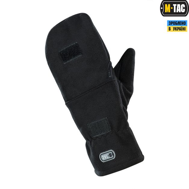 M-Tac перчатки беспалые с клапаном Windblock 295 Black