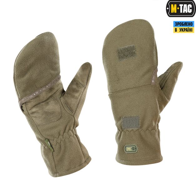 M-Tac перчатки беспалые с клапаном Windblock 295 Olive