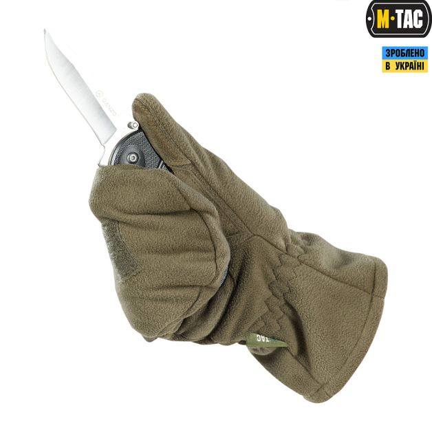 M-Tac перчатки беспалые с клапаном Windblock 295 Olive