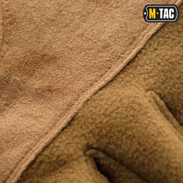 M-Tac рукавички безпалі з клапаном Windblock 295 Coyote Brown