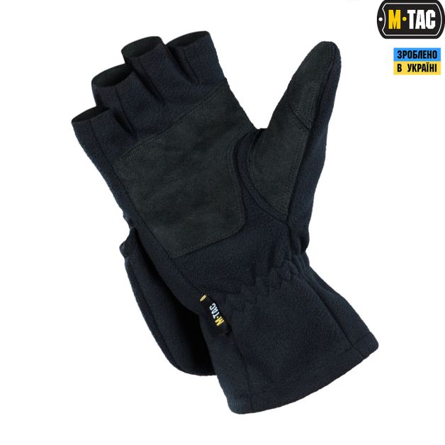 M-Tac перчатки беспалые с клапаном Windblock 295 Dark Navy Blue