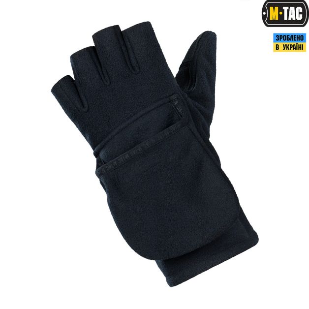 M-Tac перчатки беспалые с клапаном Windblock 295 Dark Navy Blue