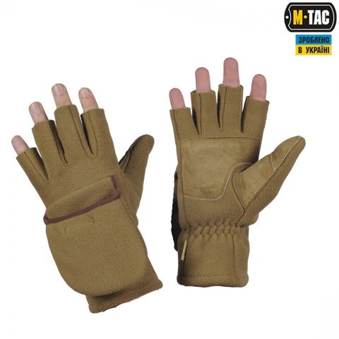M-Tac перчатки беспалые с клапаном Windblock 295 Tan