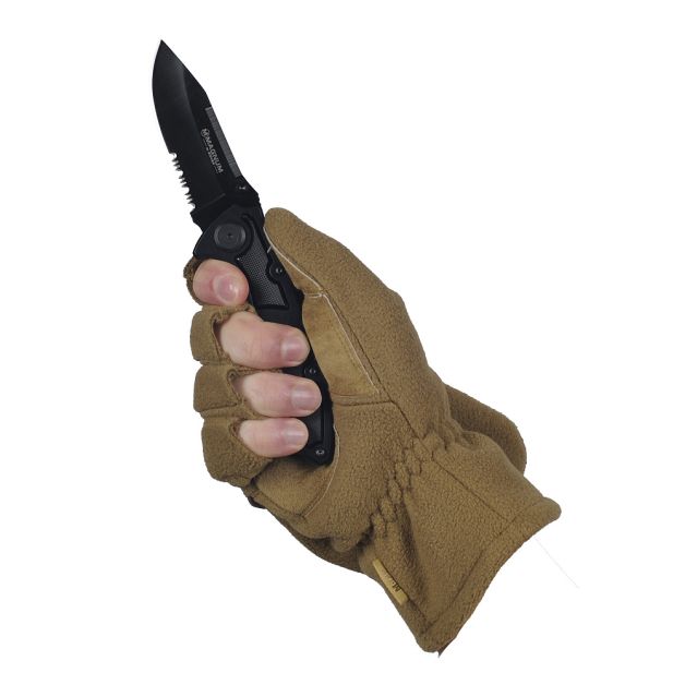 M-Tac перчатки беспалые с клапаном Windblock 295 Tan