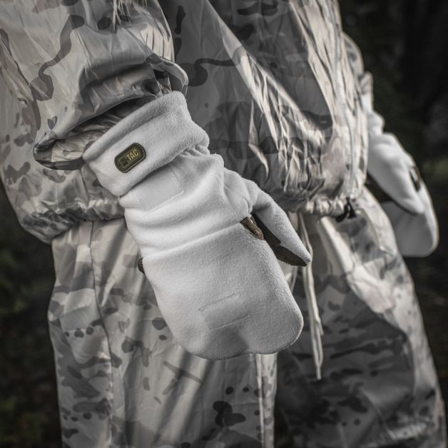 M-Tac перчатки беспалые с клапаном Winter 270 White