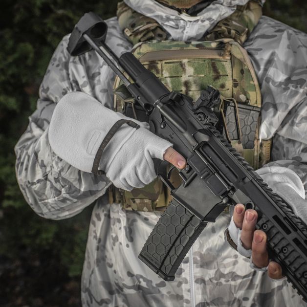 M-Tac перчатки беспалые с клапаном Winter 270 White