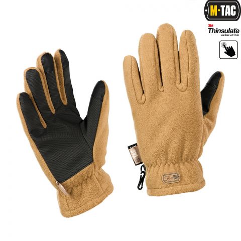 M-Tac перчатки Fleece Thinsulate Coyote Brown