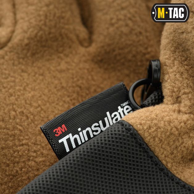 M-Tac перчатки Fleece Thinsulate Coyote Brown