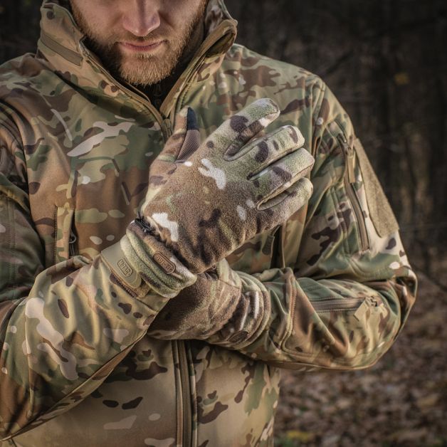 M-Tac перчатки Fleece Thinsulate Multicam