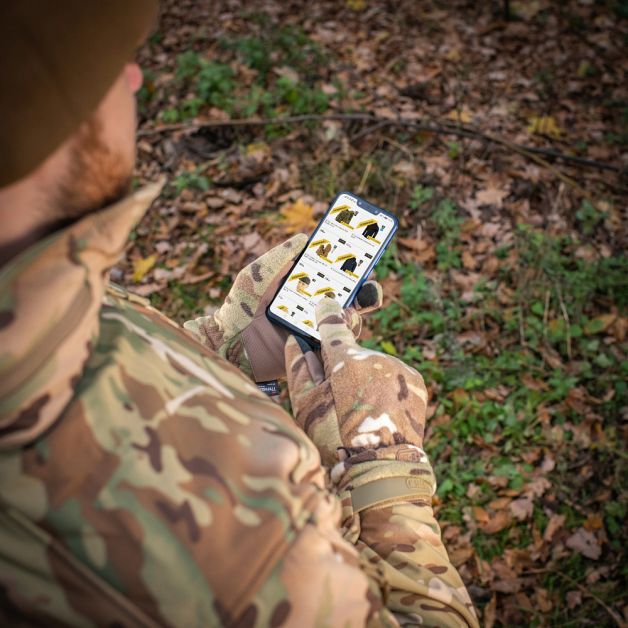 M-Tac перчатки Fleece Thinsulate Multicam