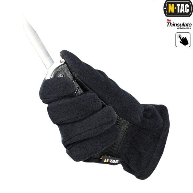 M-Tac рукавички Fleece Thinsulate Navy Blue