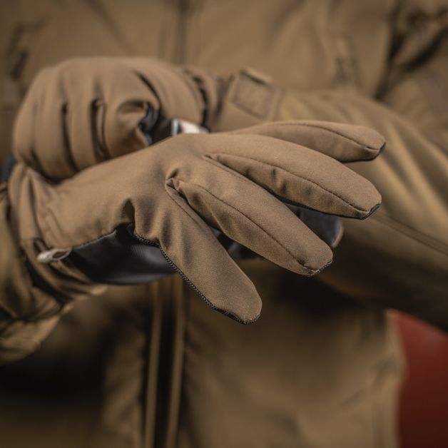 M-Tac перчатки Soft Shell Thinsulate Coyote Brown