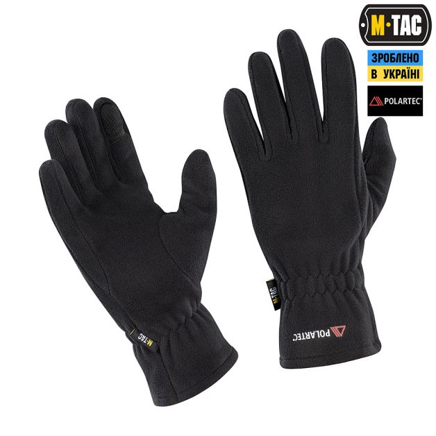 M-Tac перчатки Winter Polartec Black