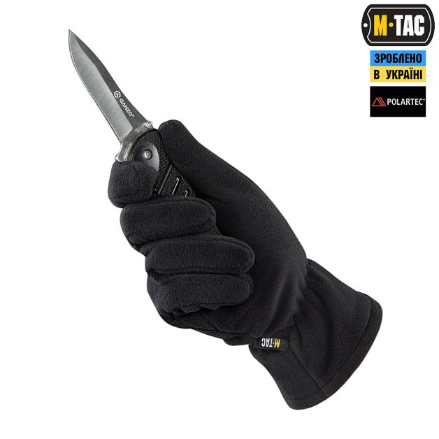 M-Tac перчатки Winter Polartec Black