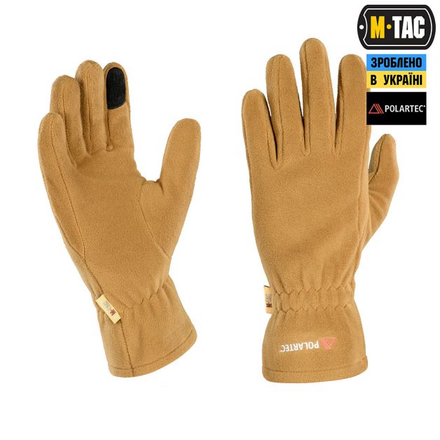M-Tac перчатки Winter Polartec Coyote