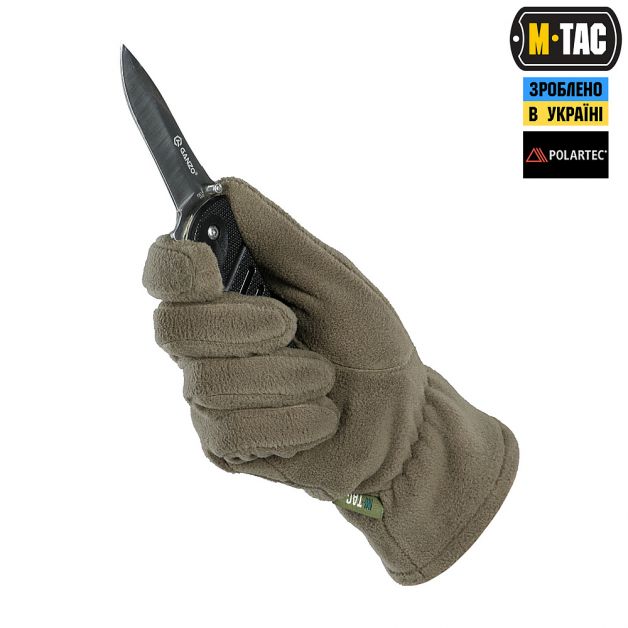 M-Tac перчатки Winter Polartec Dark Olive