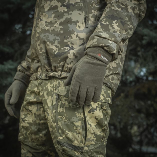 M-Tac перчатки Winter Polartec Dark Olive