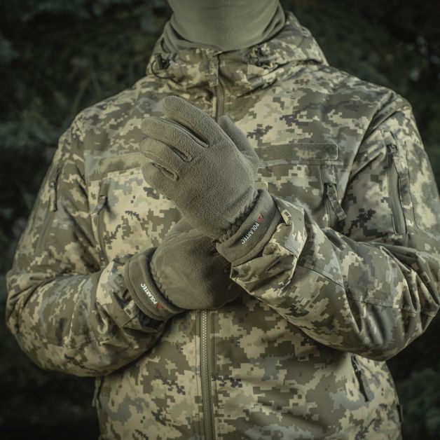M-Tac перчатки Winter Polartec Dark Olive