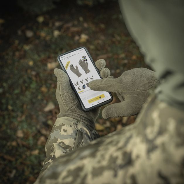 M-Tac перчатки Winter Polartec Dark Olive